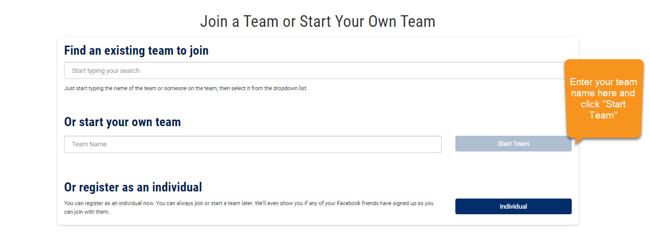 How to Register and Start a Team | CROP Hunger Walk Help Center